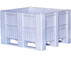 Пластиковый контейнер Big Box 1200х1000х740 мм сплошной на полозьях маленькое фото 1 Пластиковый контейнер Big Box 1200х1000х740 мм сплошной на полозьях маленькое фото 1